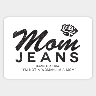 Mom Jeans logo - SNL Sticker